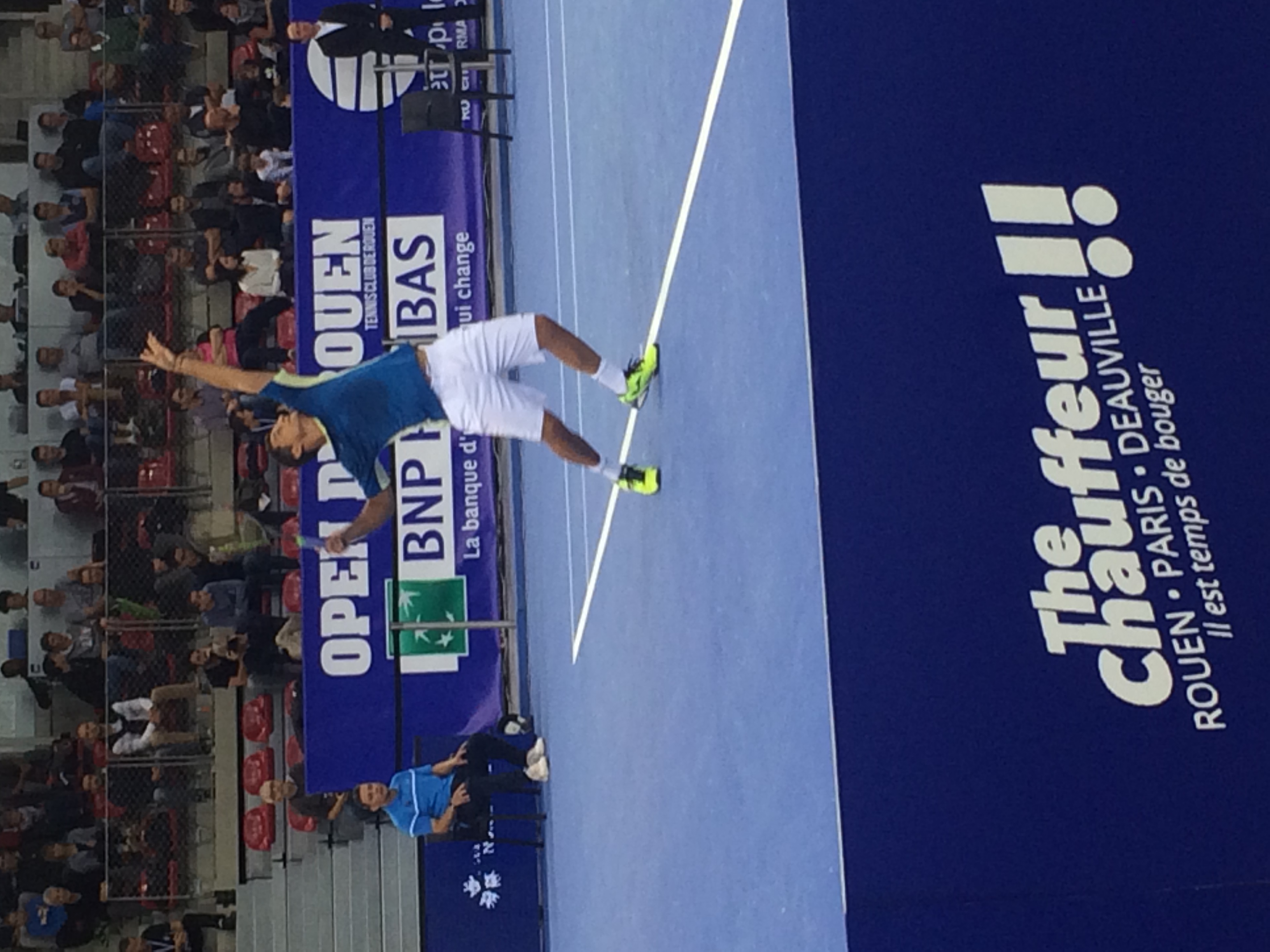 Après Tommy Robredo, Nicolas Almagro a voyagé avec The Chauffeur!!