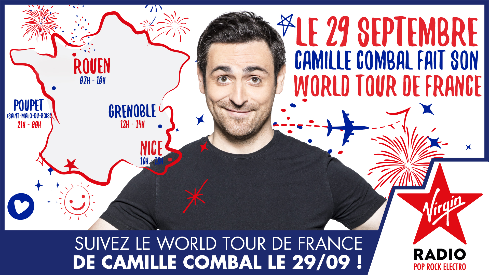 World Tour de France de Camille Combal